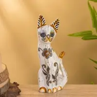 Сувенир «Кошка в ошейнике», 7×3.5×20 см, дерево, МИКС