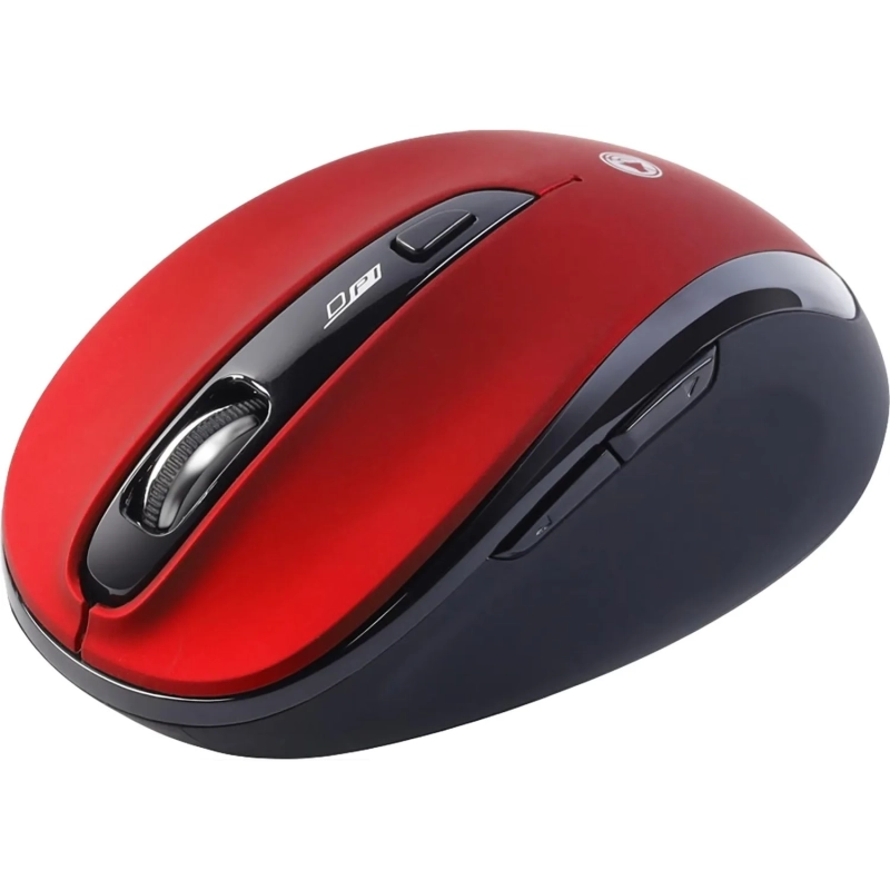 Мышь компьютерная Smartbuy 612AG WLS красная, LED Blue (SBM-612AG-RK)