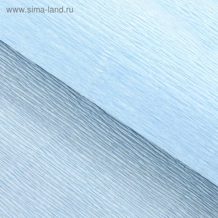 Бумага для упаковки и поделок, гофрированная, нежно-голубая, однотонная, двусторонняя, рулон 1 шт., 0,5 х 2,5 м Бумага для упаковки и поделок, гофрированная, нежно-голубая, однотонная, двусторонняя, рулон 1 шт., 0,5 х 2,5 м