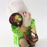 Фигурка - оберег &laquo;Домовой. Матвей с ложкой и подковой&raquo;, 30&times;20&times;16 см, МИКС