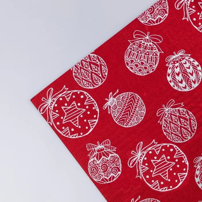 Плёнка упаковочная фольгированная «Счастливого Нового года!», 70 х 50 см