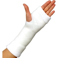 Бинт полимерный, ортопед, стекловолокно, 5смх3,6м Alfacast  2, белый