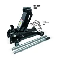 Домкрат подкатной AVS FJ-3000H, 3т, 135-500 мм (шиномонтажный)