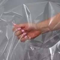 Плёнка для цветов и букетов, прозрачная 0.7&times;37.5 м, 1000 г, 40 мкм