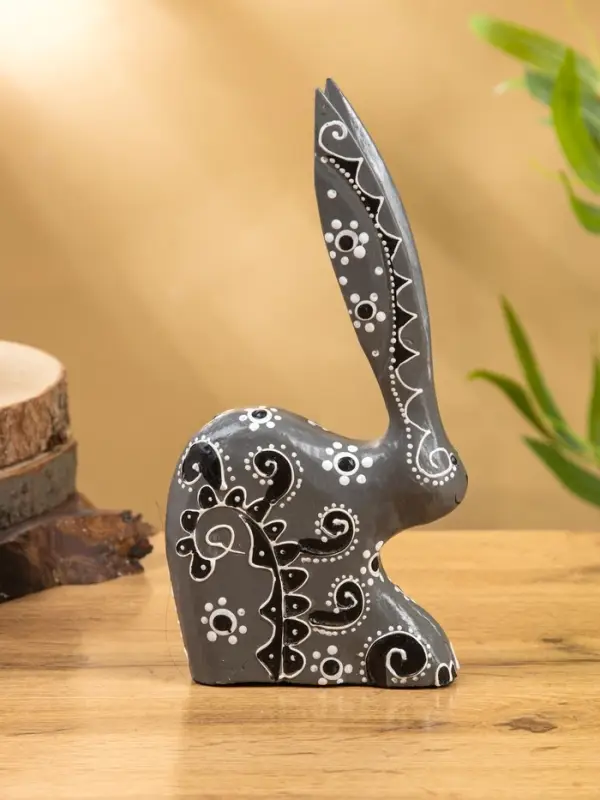 Сувенир Сувенир "Заяц" дерево 10х3х24 см