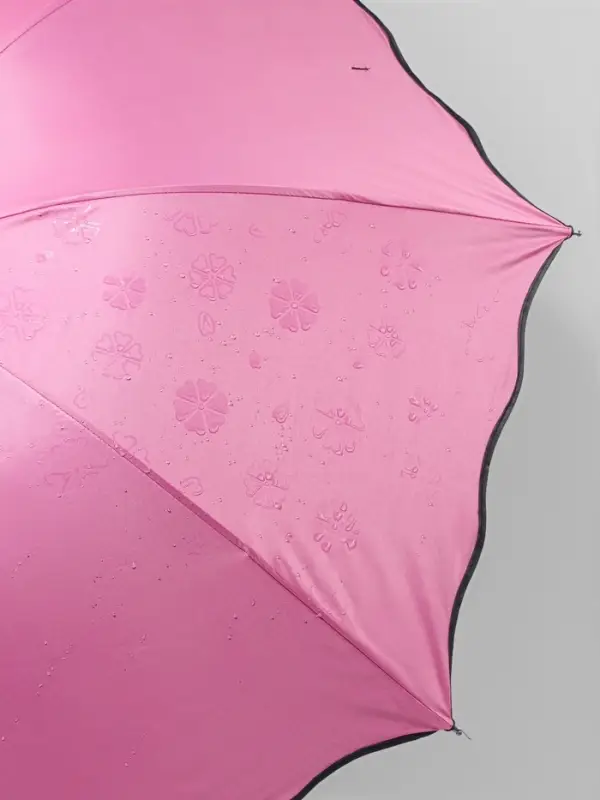 Зонт механический Juicy, с проявляющимся рисунком, 4 сложения, 8 спиц, R=46/55 см, d=92 см, МИКС