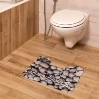 Коврик для ванной Этель Beautiful life, 50&times;40 см, велюр