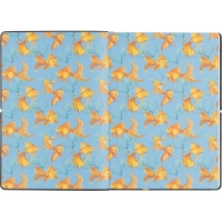 Блокнот А5 128л Attache Морская клетка,мягк.обл.,кожзам с блинт.тиснен 3146