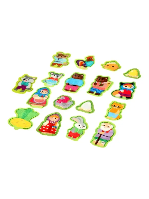 Пальчиковый кукольный театр Десятое Королевство &laquo;В гостях у сказки&raquo;, 17 кукол