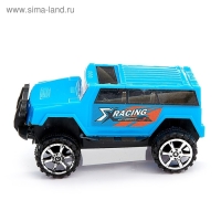 Машина инерционная «Джип» 4 x 4 см, цвета МИКС