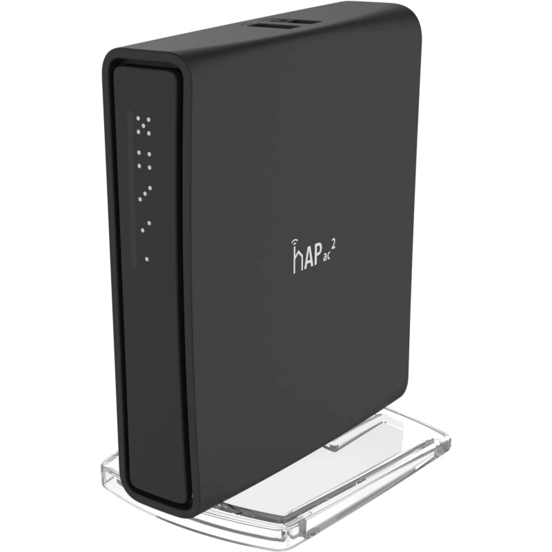 Маршрутизатор Wi-fi MikroTik hAP ac2 RBD52G-5HacD2HnD-TC, AC1200, USB, PoE