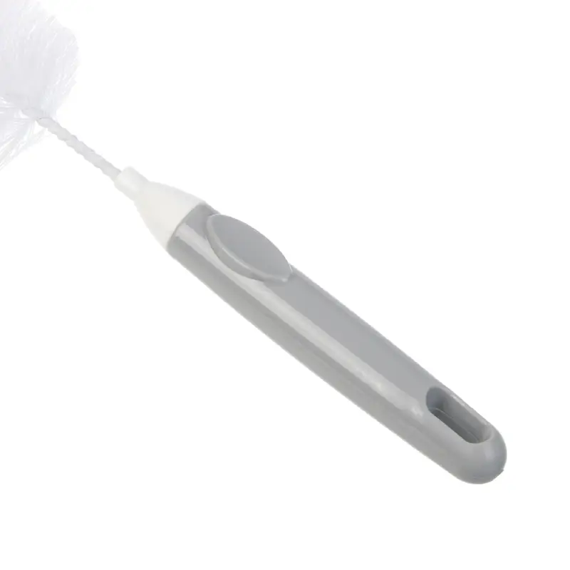 Ерш для посуды с губкой 30х5 см, тм VETTA, анатомическая ручка, полипропилен, поролон