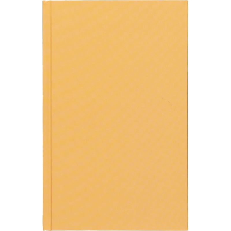 Бизнес-тетрадь А5,80л,7БЦ мат.лам,тон.бл,кл, Attache Bright colours желтый