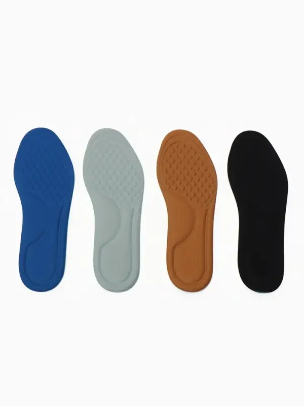 Стельки для обуви, универсальные, с массажным эффектом, р-р RU до 43 (р-р Пр-ля до 45), 27.5 см, пара, МИКС