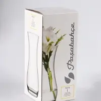 Ваза &laquo;Крапле&raquo;, волна, h=26 см, стекло, белая