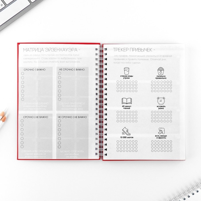 Еженедельник А5, 86 л. «Ты умница» Еженедельник А5, 86 л. «Ты умница»