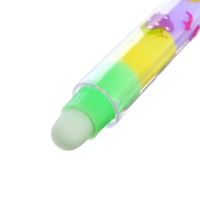 Ластик фигурный Карандаш выдвижной, МИКС