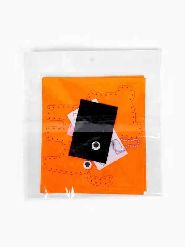 Набор для создания игрушки из фетра "Веселые друзья", набор 10 шт.