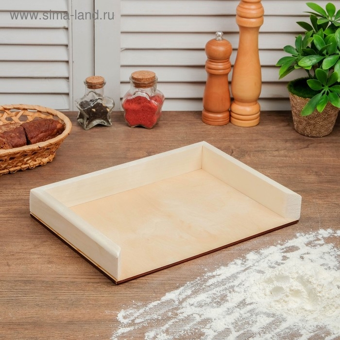 Набор досок для пельменей 2 шт (40 × 30 × 4 см; 30 × 21 × 4 см)