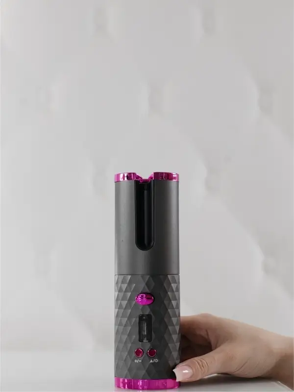 Плойка Luazon LW-16, 50 Вт, керамическое покрытие, d=19 мм, до 200&deg;С, портативная, от USB