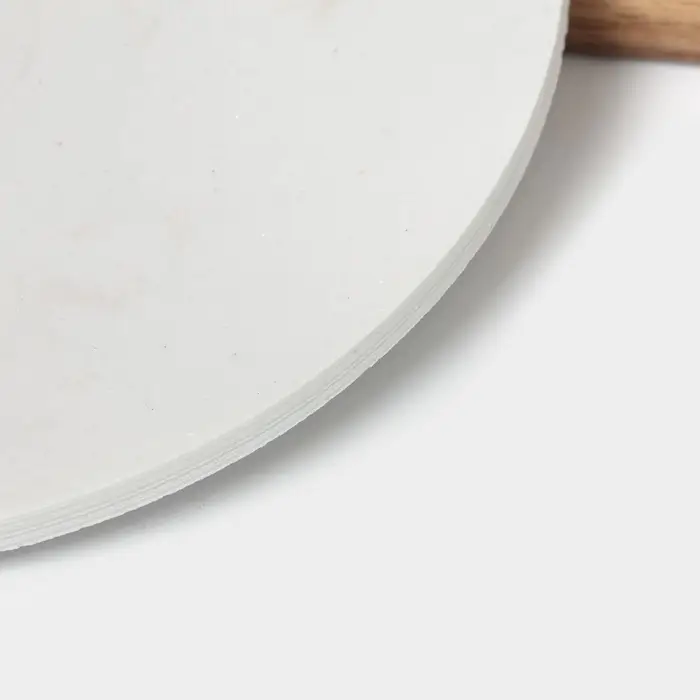 Набор для подачи сыра &laquo;Мрамор&raquo;, 2 ножа, доска, 24.5&times;16&times;1.5 см, акация