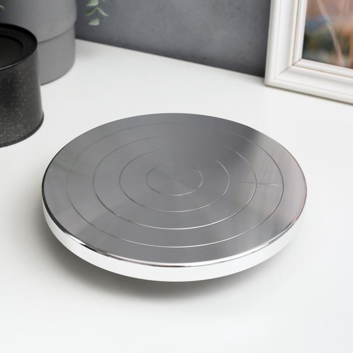 Гончарный круг ручной (скульптурный) двухсторонний металл d=20 см Гончарный круг ручной (скульптурный) двухсторонний металл d=20 см