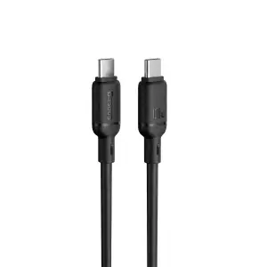 Кабель Type-C на Type-C 100W 1m Silky Fast Charging Baseus черный P10377704113-00