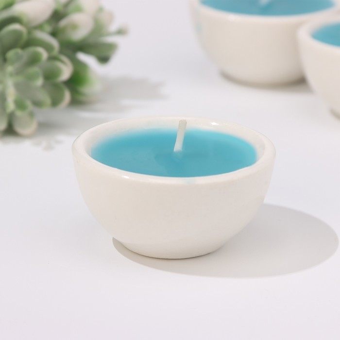 Набор свечей ароматических Набор свечей ароматических "Черника", 24 шт, 5х2,8 см