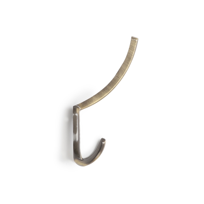 Крючок мебельный ТУНДРА TKT003 LIGHT, трехрожковый, бронза Крючок мебельный ТУНДРА TKT003 LIGHT, трехрожковый, бронза