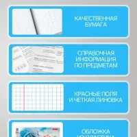 Предметная тетрадь по истории Hatber &laquo;Искусство Азии&raquo;, 48 листов, в клетку, со справочным материалом, пластиковая обложка с печатью
