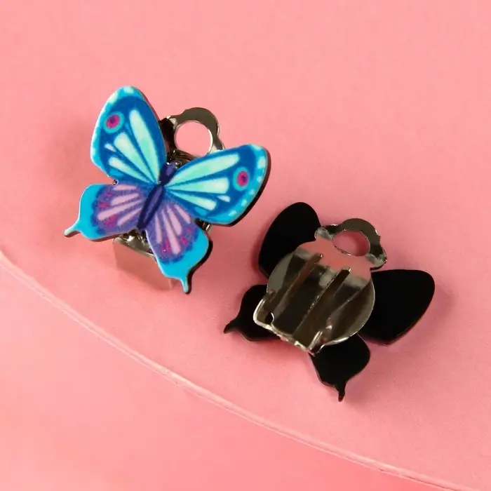 Клипсы «Мечтай» детские серьги Клипсы «Мечтай» детские серьги