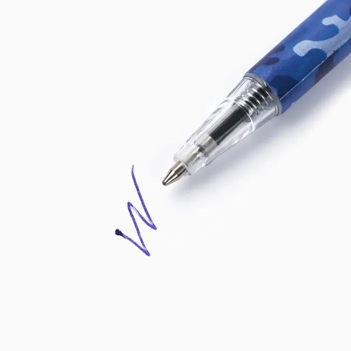 Ручка шариковая мини автоматическая «С 23 февраля», синяя паста Ручка шариковая мини автоматическая «С 23 февраля», синяя паста