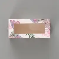 Коробка подарочная с окном &laquo;Люби, мечтай&raquo;, 12&times;5.5&times;5.5 см, самосборная