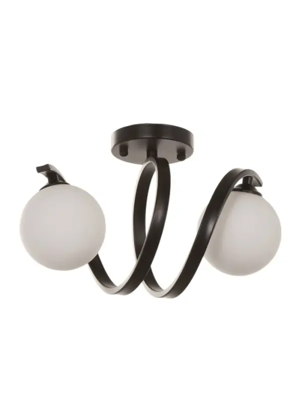 Бра Nadine 2&times;10 Вт GU10 черный 30&times;16&times;32 см