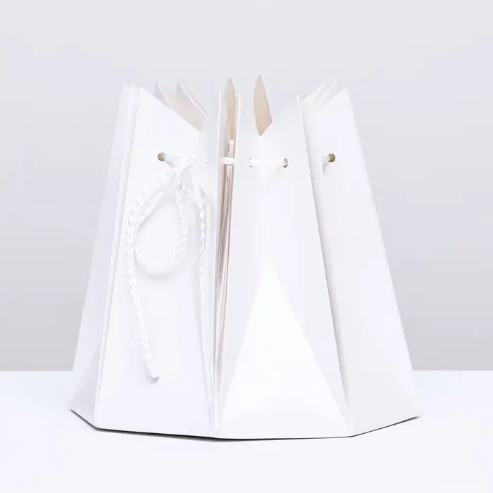 Аквабокс, упаковка, 20&times;20 см, Белый