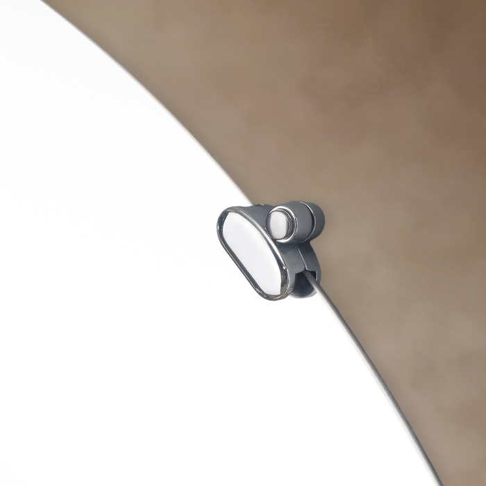 Зеркало, настенное, 100х100 см, с 4 подвесками Зеркало, настенное, 100х100 см, с 4 подвесками