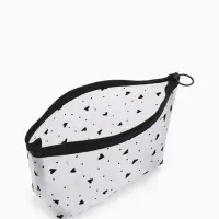 Косметичка дор Сердца, сетка 17*6,5*13,5, отд на молнии, белый Косметичка дор Сердца, сетка 17*6,5*13,5, отд на молнии, белый