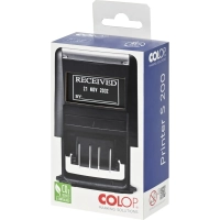 Датер автомат. пласт. S220Bank шрифт 4 мм месяц цифр. (аналог 4820B) Colop