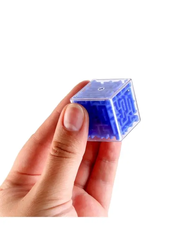 Головоломка - лабиринт &laquo;Кубик&raquo;, 3&times;3 см, МИКС