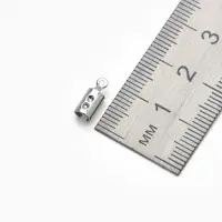 Концевик обжимной 10&times;4.5 мм, внутренний 3.5&times;2 мм, набор 10 шт.