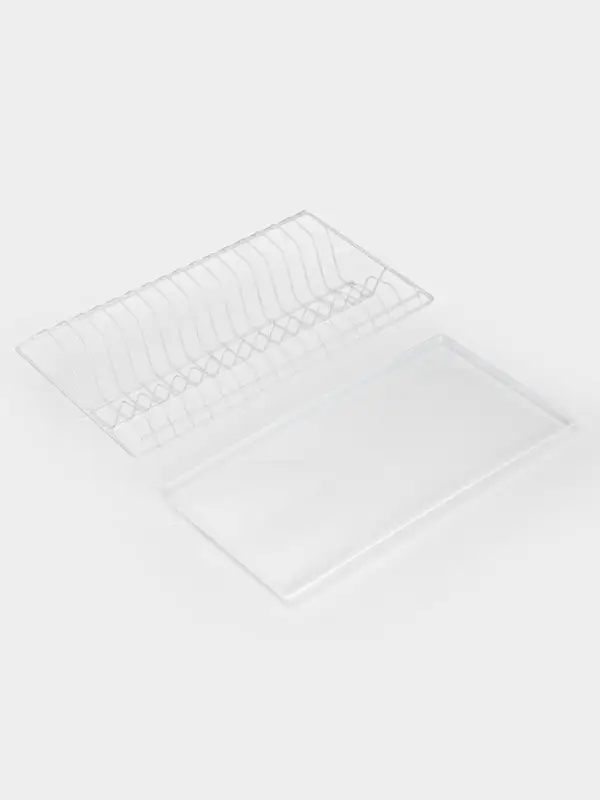 Сушилка для посуды с поддоном для шкафа 50 см, 46.5&times;25.6 см, белая