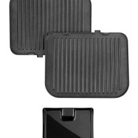 Электрогриль 2100Вт с панелью для барбекю КТ-1652