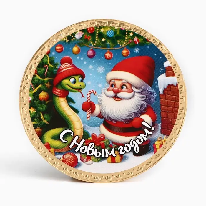 Шоколадная медаль Шоколадная медаль "Русская тройка", МИКС, 24 г