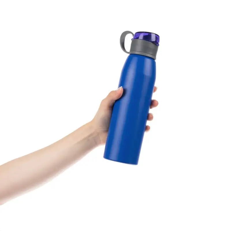 Бутылка для воды Billy Gym, матовая синяя Бутылка для воды Billy Gym, матовая синяя