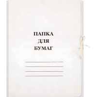 Папка с завязками Дело Элементари 320 г/м2 немелованная