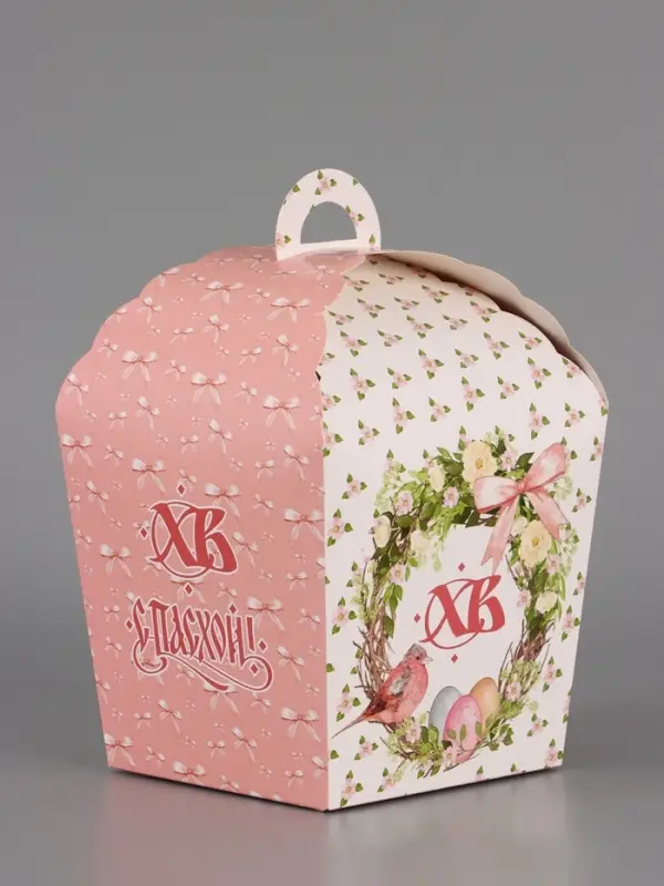 Пасхальная коробочка "Весенняя Пасха", 17 х 17 х 26 см