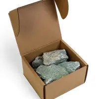 Камни для бани &laquo;Жадеит&raquo;, 10 кг, колотые, фракция 7-12 см