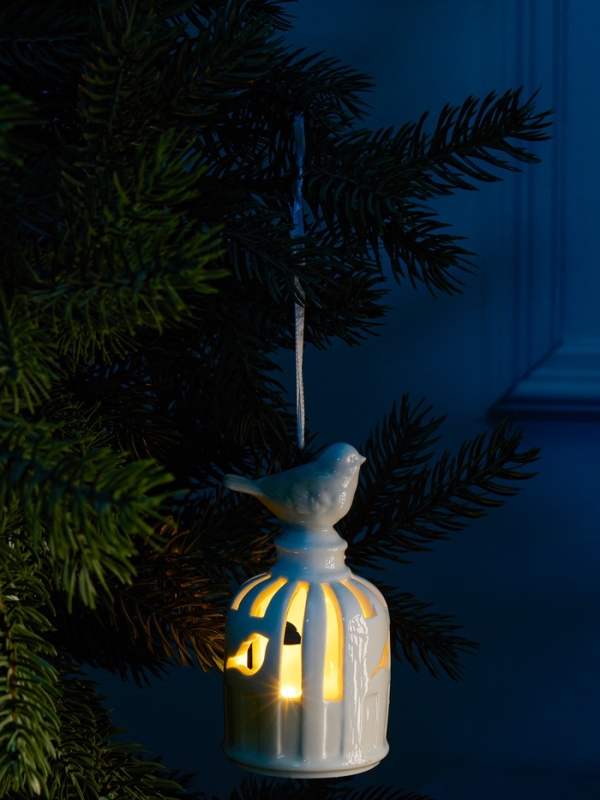 Подвеска светодиодная Подвеска светодиодная "Птичка" 5.8х5.8х11 см, 1 LED, LR44x3(в компл.), свечение тёплое белое