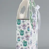 Коробка подарочная складная &laquo;Новогодний венок&raquo; 18&times;30&times;7 см