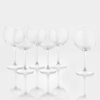Набор бокалов для вина Paşabah&ccedil;e Enoteca, 655 мл, 6 шт., стекло, прозрачный